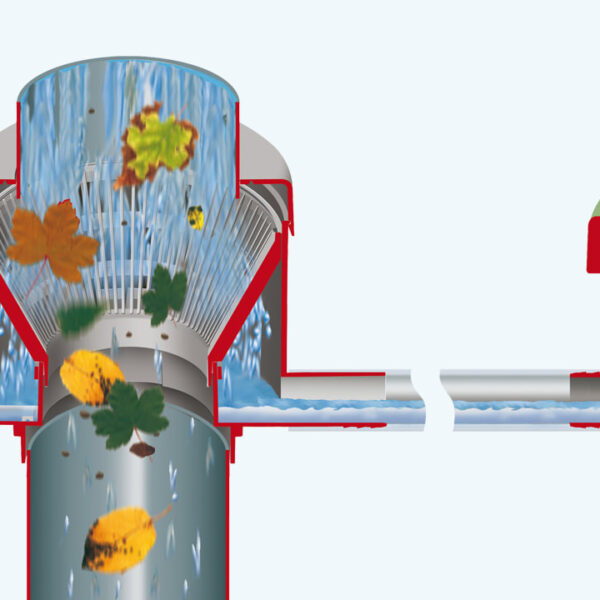 DE LUXE ereszcsatorna szuro, barna