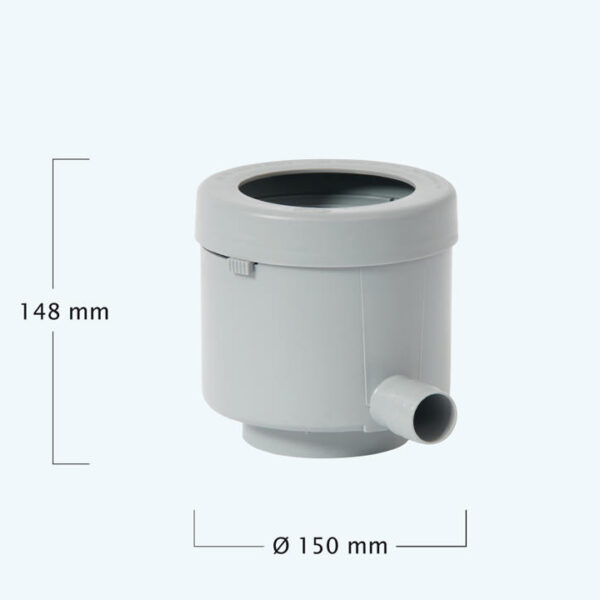 DE LUXE ereszcsatorna szuro, szurke