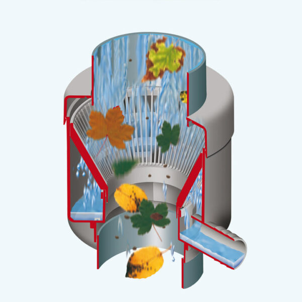 DE LUXE ereszcsatorna szuro, barna