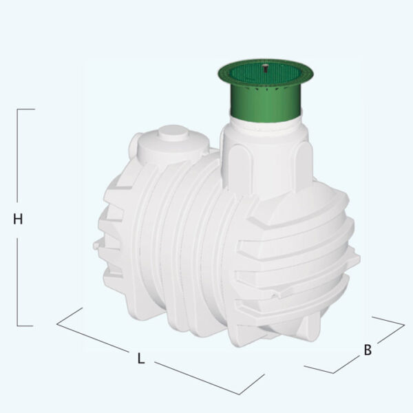 DIAMANT ivoviztarolo tartaly 6500 l