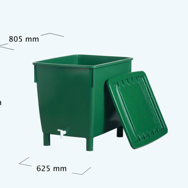 Esovizgyujto tartaly 210 l, erositett