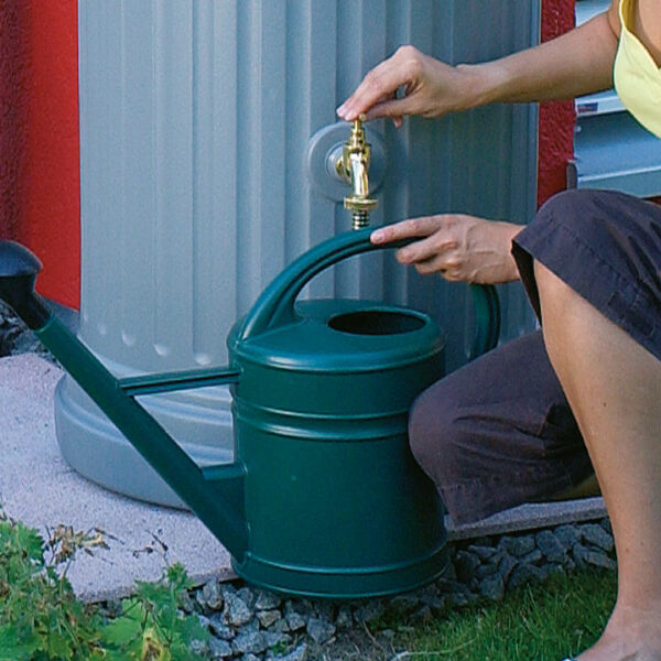 OSZLOPOS esovizgyujto tartaly 330 l, szurke