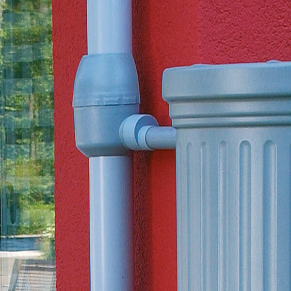 OSZLOPOS esovizgyujto tartaly 330 l, szurke