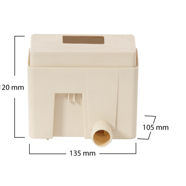 QUATTRO ereszcsatorna szuro, bezs