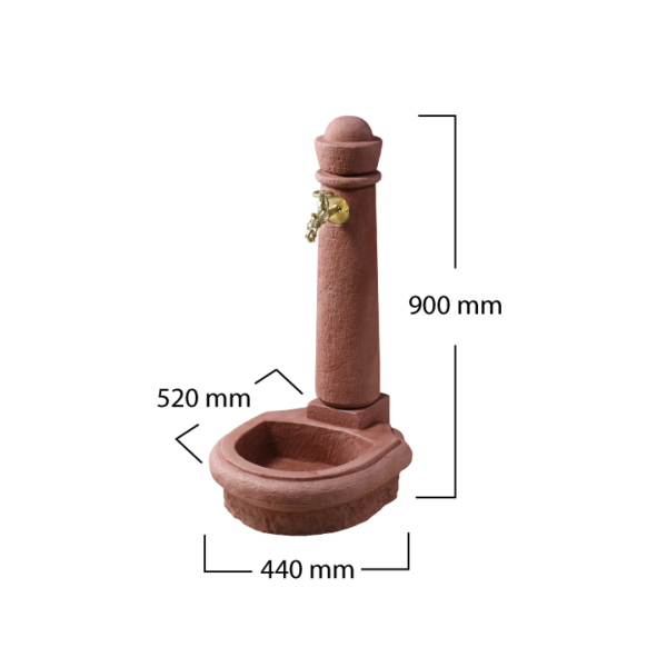 VENEZIA vizkutallvany, voros ko