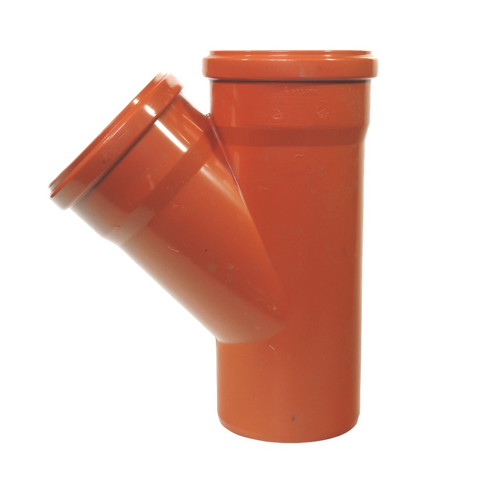 KG PVC Y idom KGEA-250/110/45°