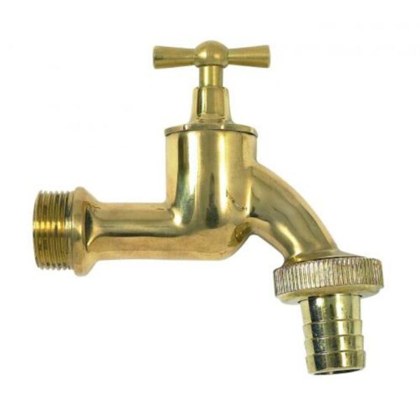 Réz csap, 3/4" + teflonszalag