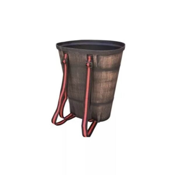 Szüretelő puttony, 60 L (famintázatú)