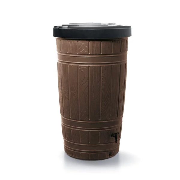 Esővízgyűjtő tartály, Woodcan, 265 l, barna