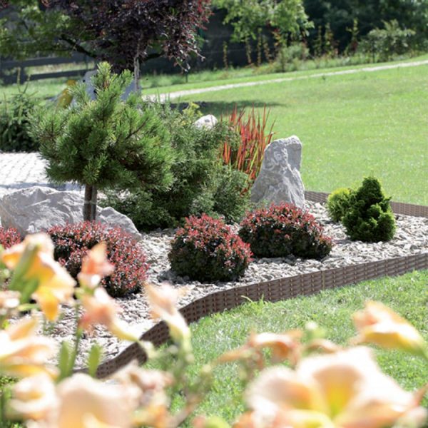 Border Rattan Kerti ágyásszegély