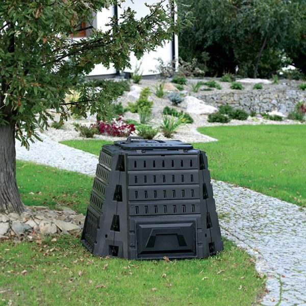 BIOCOMPO komposztáló fekete színű